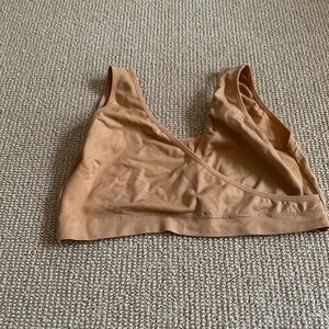 Women's Caramel Cantina Nursing Bra, Size Large